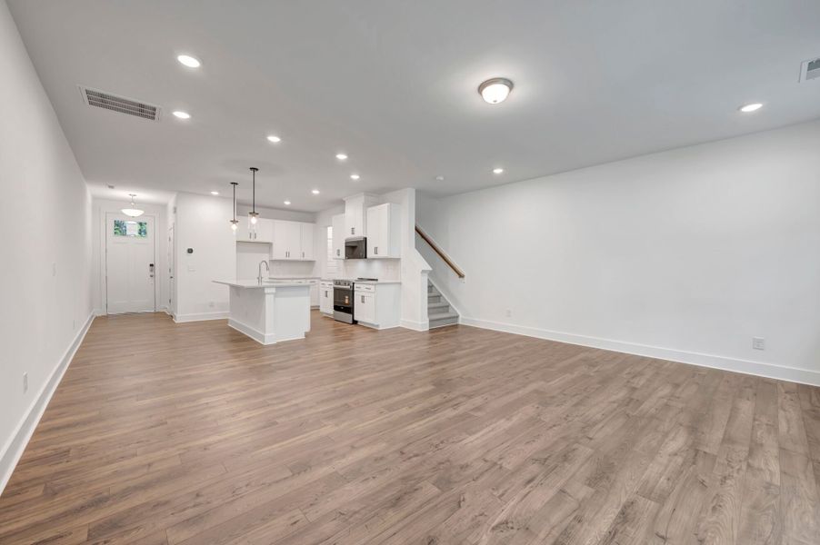 Spacious, unfurnished interior of a new home in Ashmore Townes, Garner (Image 14). Spacious, unfurnished interior of a new home in Ashmore Townes, Garner (Image 14).