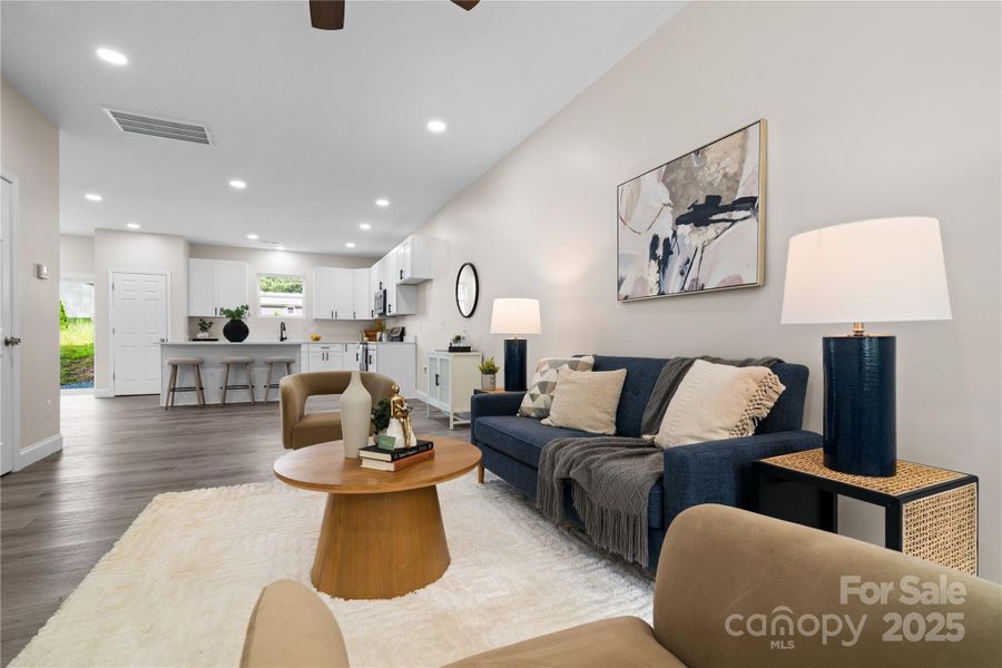 Furnished interior view inside a new home in , Monroe (Image 4).