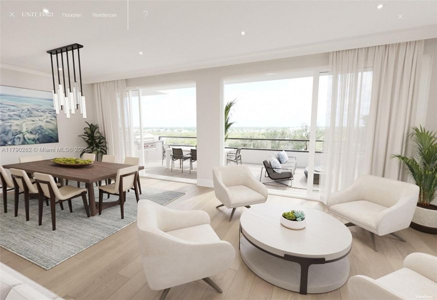 Furnished interior view inside a new home in , Juno Beach (Image 6).