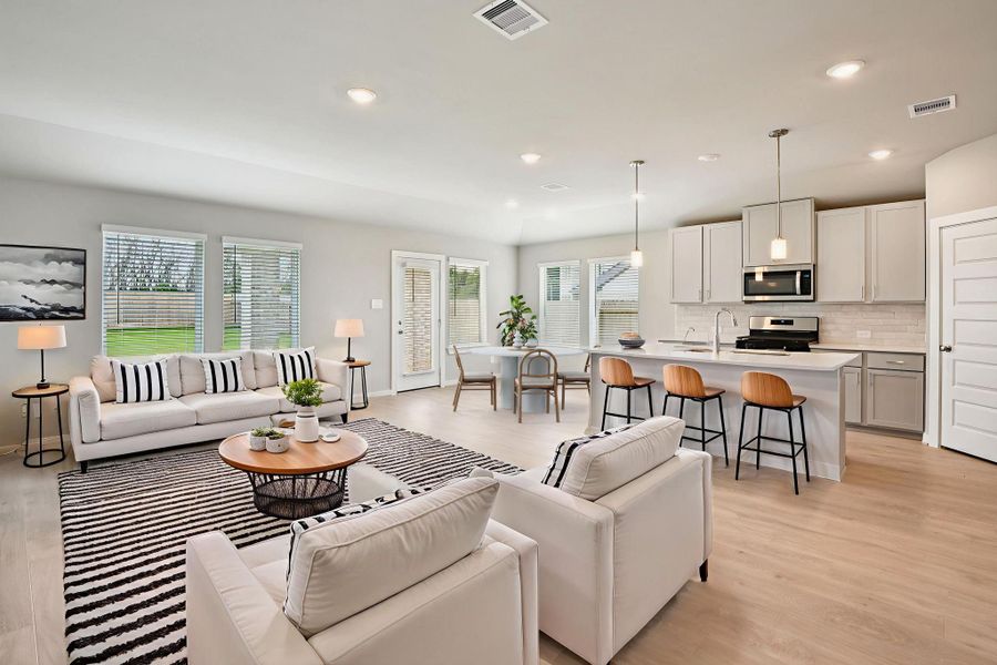 Photo is not of the actual home, but is an inspirational photo of builder’s model home and may depict options, furnishings, and/or decorator features that are not included