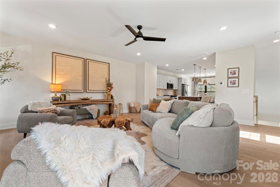 Furnished interior view inside a new home in , Huntersville (Image 11).