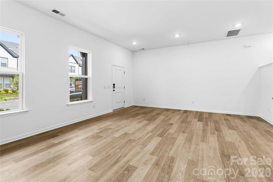 Spacious, unfurnished interior of a new home in Ridge at Sugar Creek, Indian Land (Image 19).