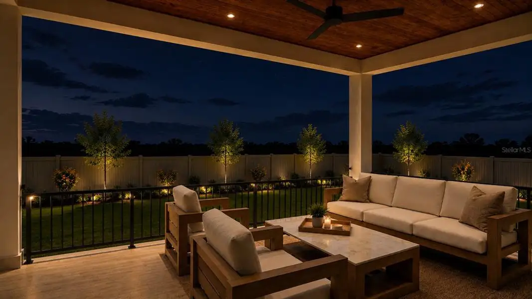 Exterior details and patio area of a home in , Gulfport (Image 4).