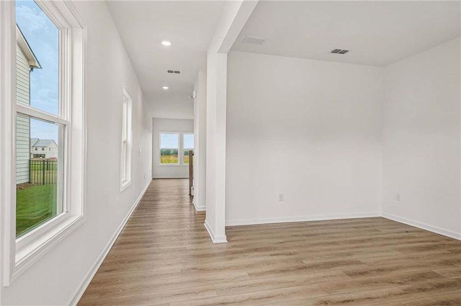 Spacious, unfurnished interior of a new home in Langston Reserve, Cartersville (Image 15).