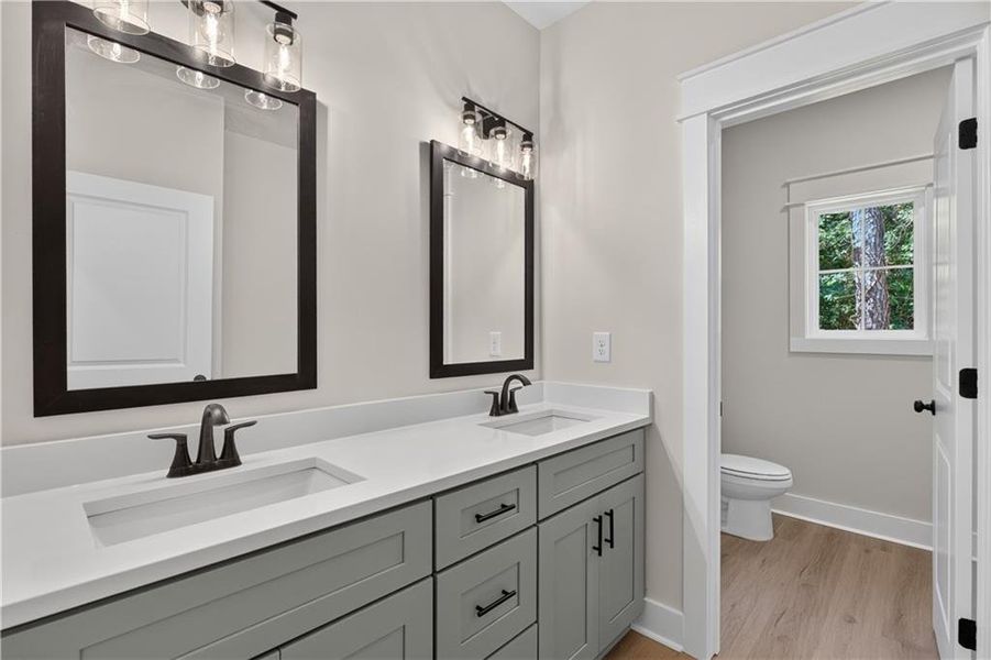 Furnished interior view inside a new home in , Buchanan (Image 18).