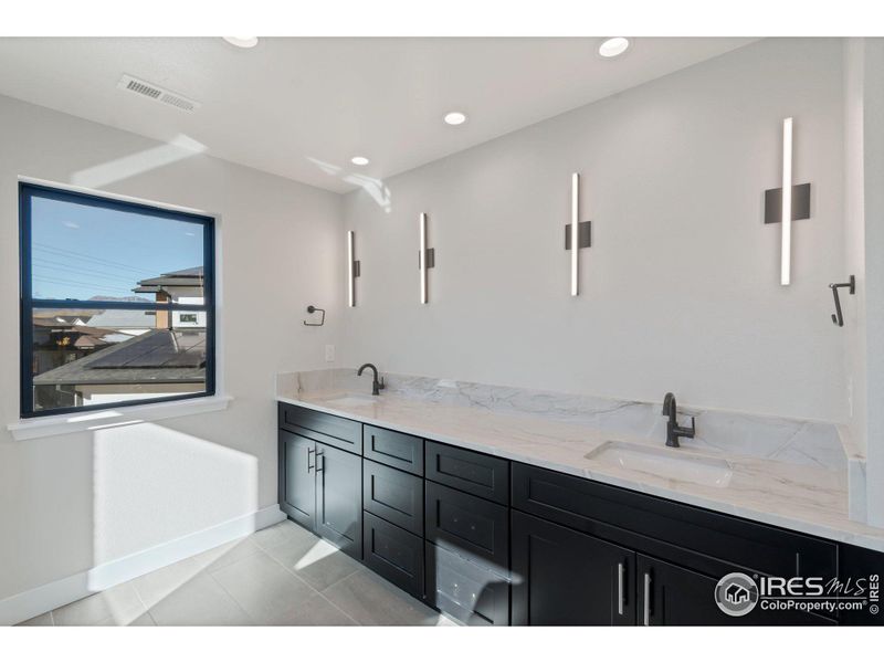 Primary Bathroom w/ Double Sinks and Upgraded Finishes