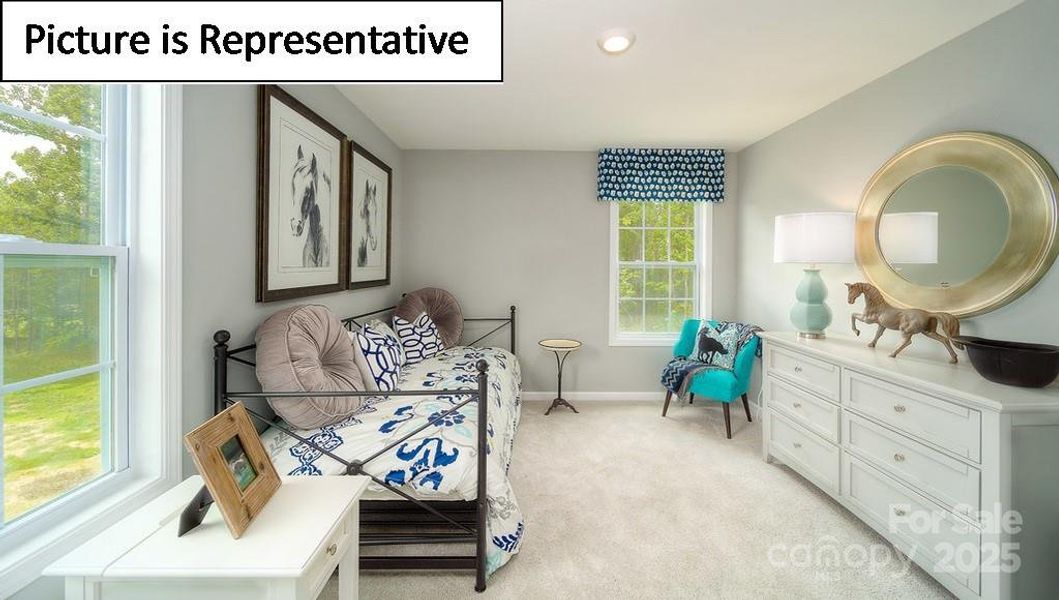 Furnished interior view inside a new home in Sylvan Creek, Denver (Image 10).