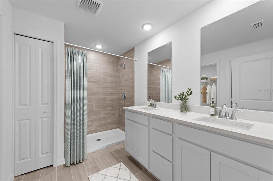 Furnished interior view inside a new home in , Port Charlotte (Image 9).