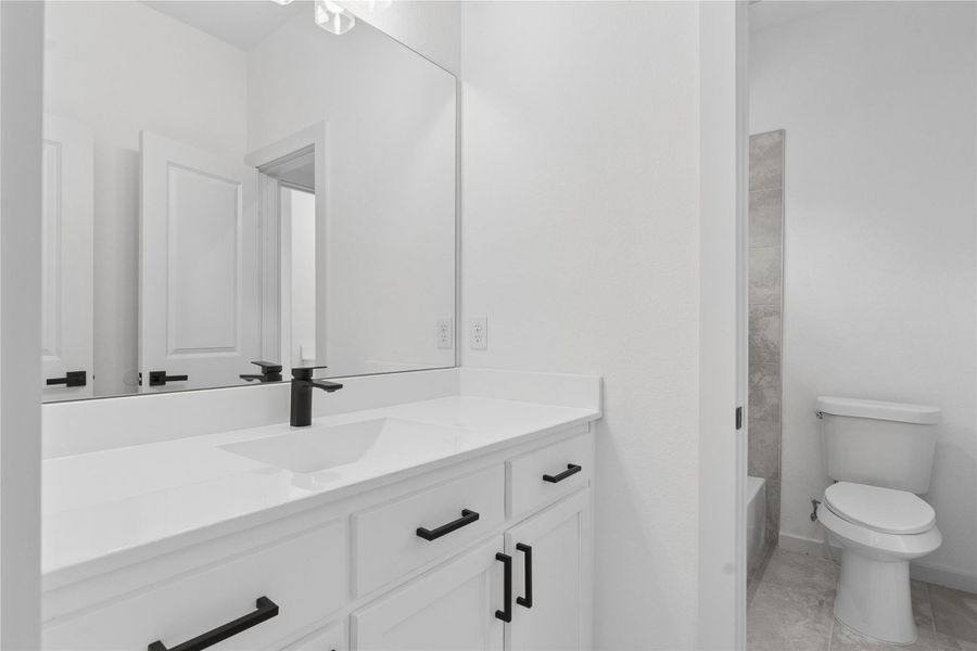 Furnished interior view inside a new home in , Houston (Image 11). Furnished interior view inside a new home in , Houston (Image 11).