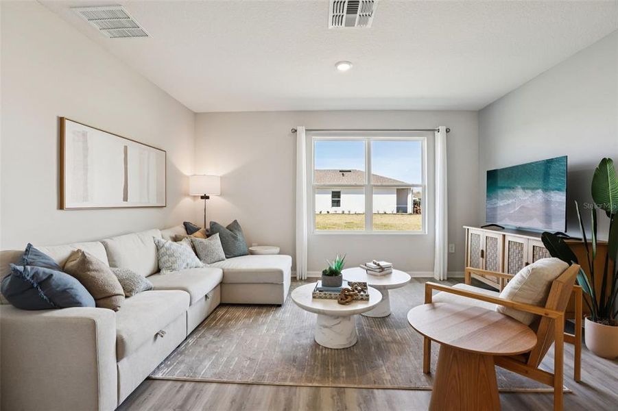 Furnished interior view inside a new home in , Lakeland (Image 14). Furnished interior view inside a new home in , Lakeland (Image 14).