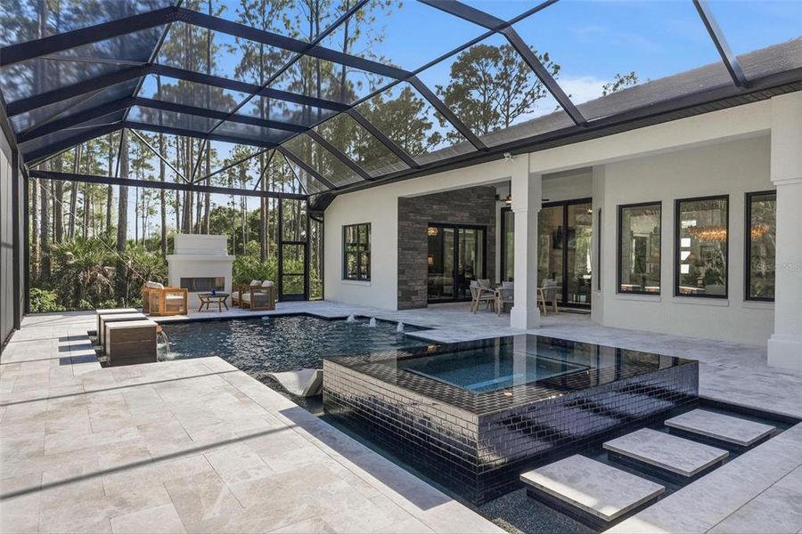 Exterior details and patio area of a home in , Ormond Beach (Image 29).