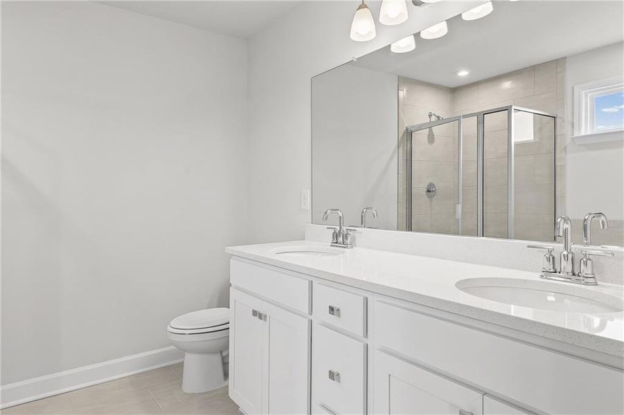 Furnished interior view inside a new home in Anderson Point, McDonough (Image 4).