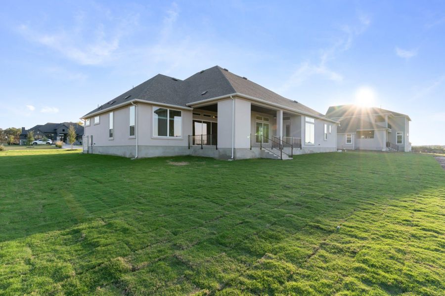 Exterior details and patio area of a home in Feathergrass, Florence (Image 36).