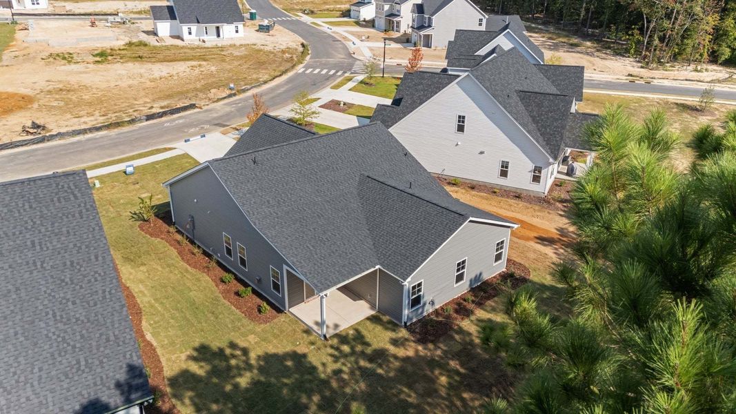 Image 167 representing the Weymouth by Caviness & Cates Communities in Bartlett Manor, Youngsville, NC.