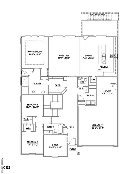 Plan C502 1st Floor