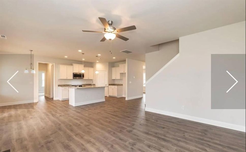 Spacious, unfurnished interior of a new home in Thunder Ridge, Dawsonville (Image 13).