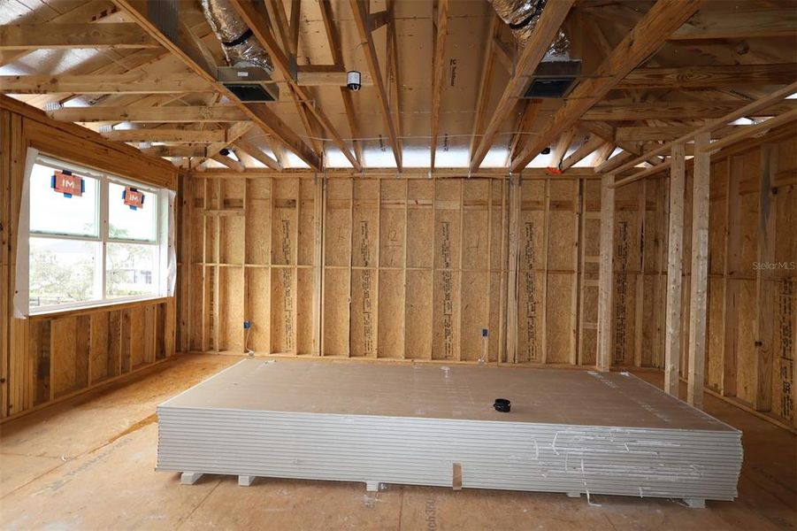 In-progress construction of a new home in Hawk's Overlook, Oviedo, FL (Image 7).