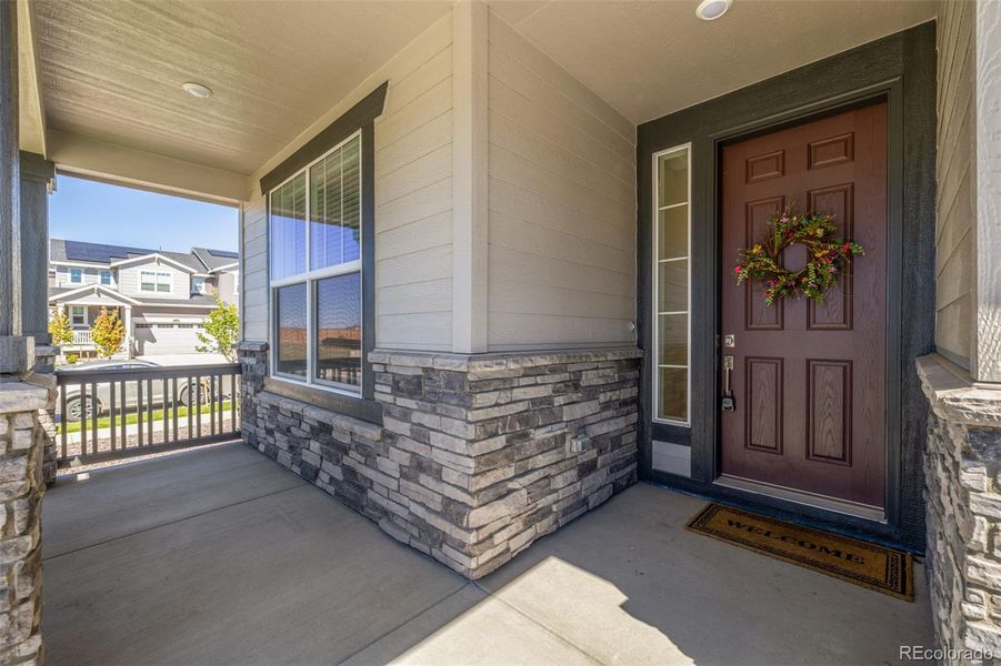 Exterior details and patio area of a home in Sunset Village: The Monarch Collection, Erie (Image 25). Exterior details and patio area of a home in Sunset Village: The Monarch Collection, Erie (Image 25).