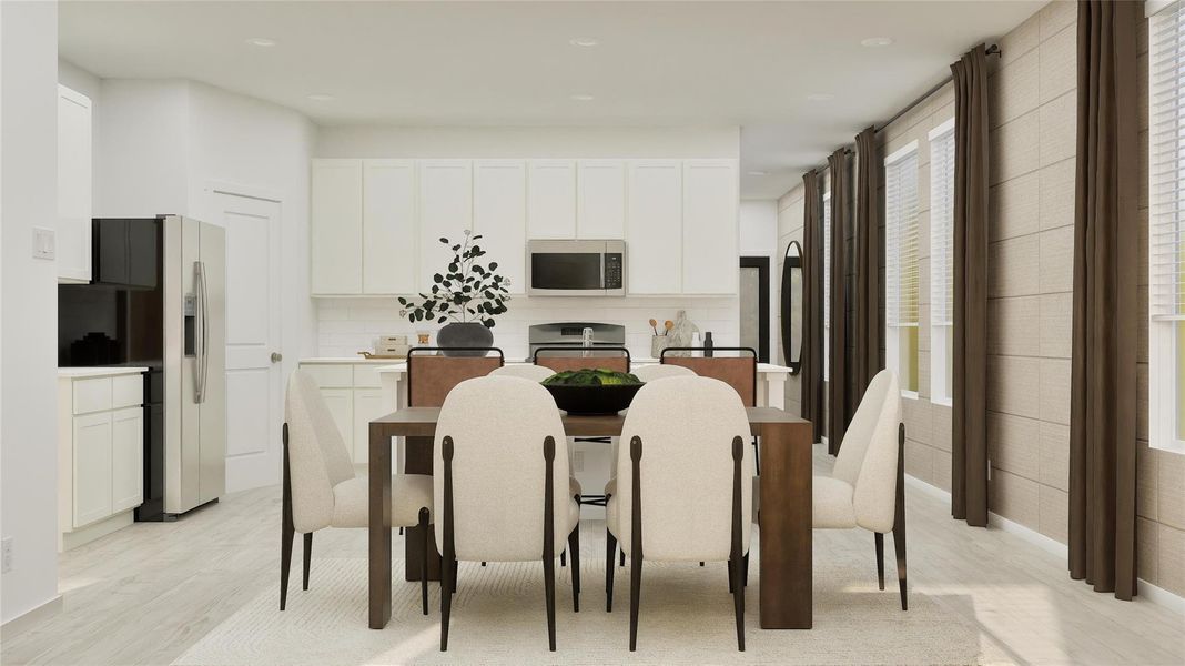 Furnished interior view inside a new home in The Grand Prairie, Hockley (Image 5).