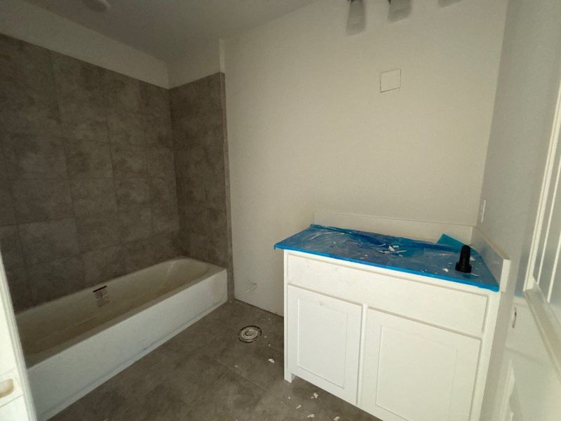 In-progress construction of a new home in Waterford Park, Weatherford, TX (Image 7).