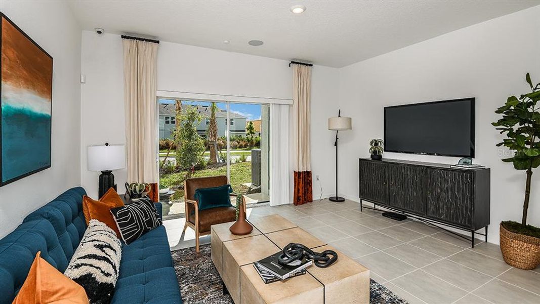 Furnished interior view inside a new home in Skye Ranch Community Group Page, Sarasota (Image 3).