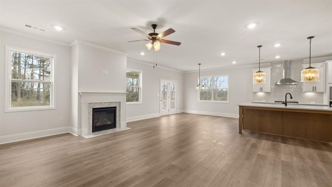 Spacious, unfurnished interior of a new home in Holland Estates, Powder Springs (Image 43). Spacious, unfurnished interior of a new home in Holland Estates, Powder Springs (Image 43).