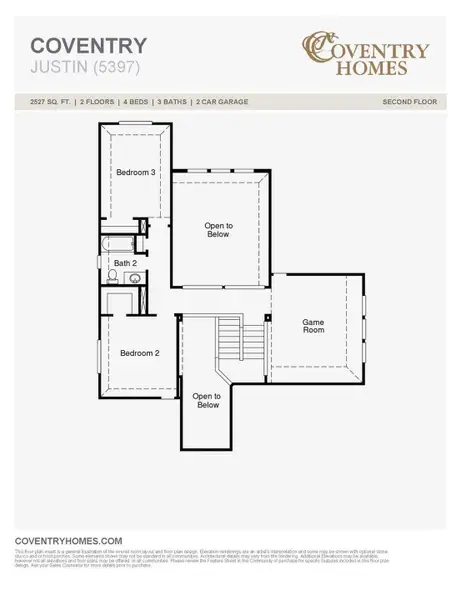2D floor plan layout of this home in , Spring, TX (Image 2). 2D floor plan layout of this home in , Spring, TX (Image 2).