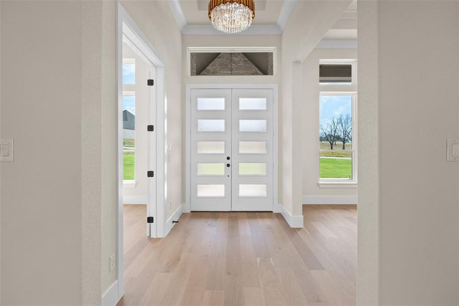 Spacious, unfurnished interior of a new home in Pecan Plantation, Granbury (Image 22). Spacious, unfurnished interior of a new home in Pecan Plantation, Granbury (Image 22).
