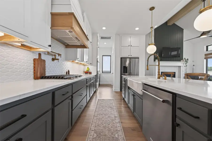 Furnished interior view inside a new home in , Magnolia (Image 6). Furnished interior view inside a new home in , Magnolia (Image 6).