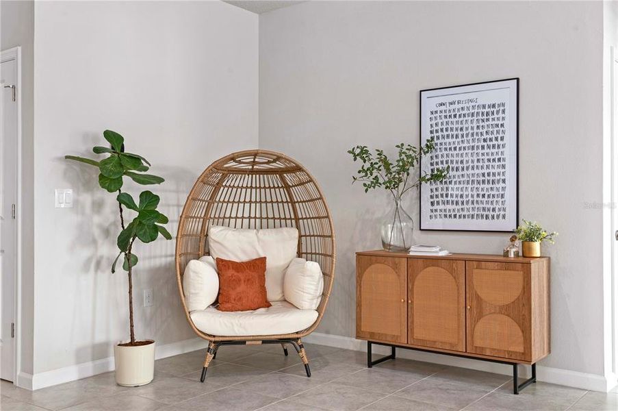 Furnished interior view inside a new home in , Daytona Beach (Image 4).