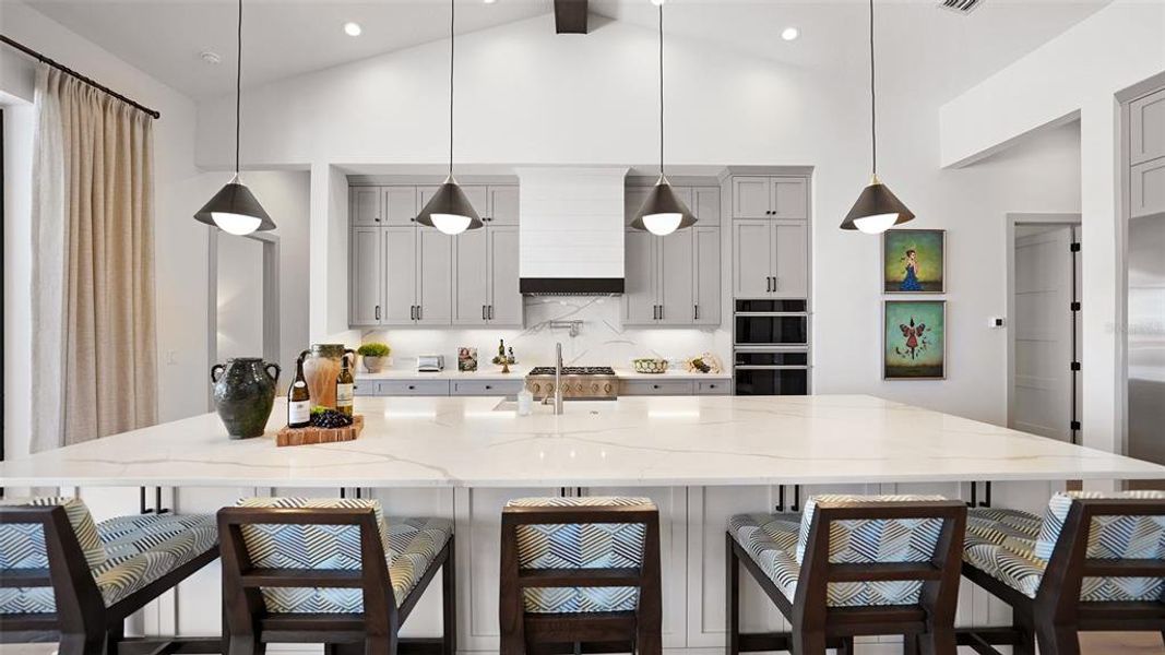 Furnished interior view inside a new home in , Venice (Image 64).