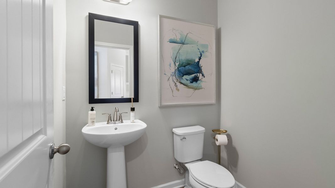 Representative furnished interior of a home built from the Luca by DRB Homes in Langley Overlook, Loganville (Image 6). Representative furnished interior of a home built from the Luca by DRB Homes in Langley Overlook, Loganville (Image 6).