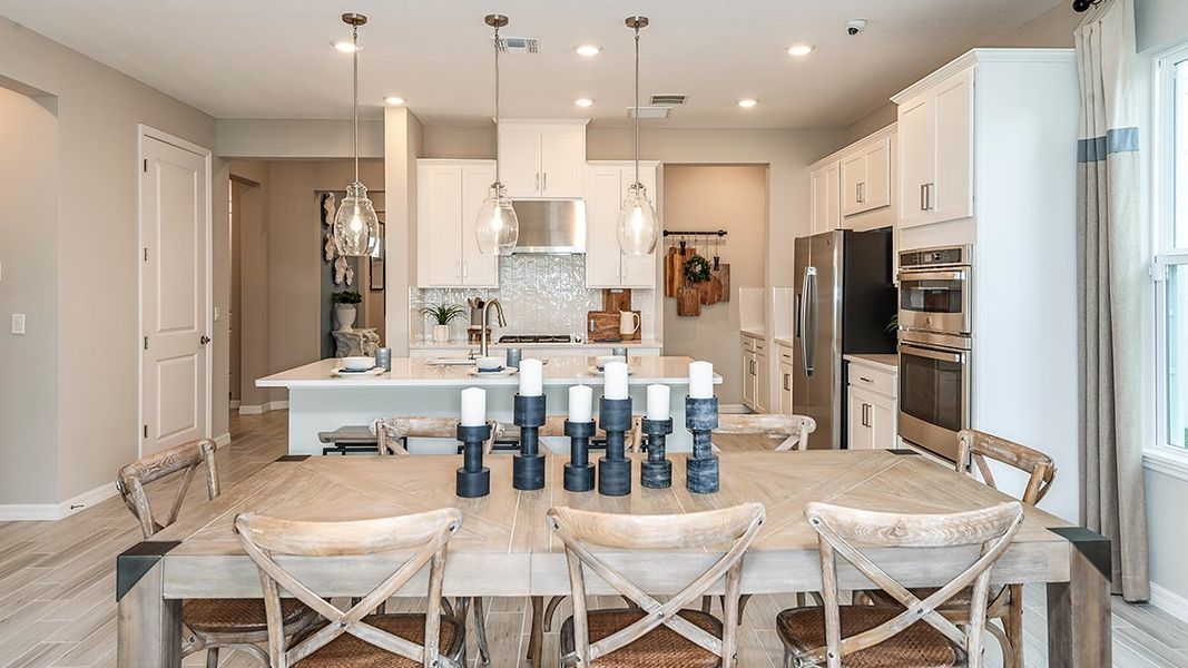 Furnished interior view inside a new home in Veranda Oaks, Port St. Lucie (Image 16). Furnished interior view inside a new home in Veranda Oaks, Port St. Lucie (Image 16).