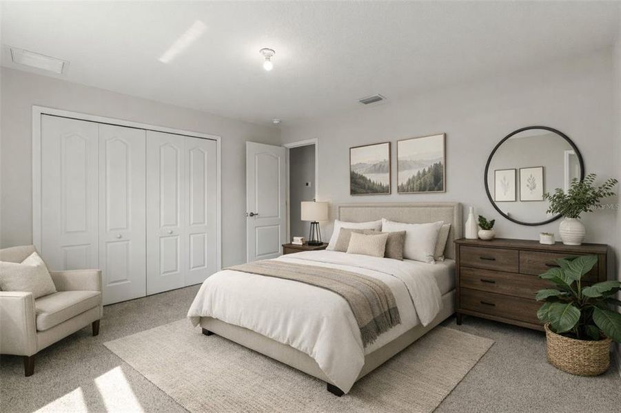 Furnished interior view inside a new home in , Spring Hill (Image 44).