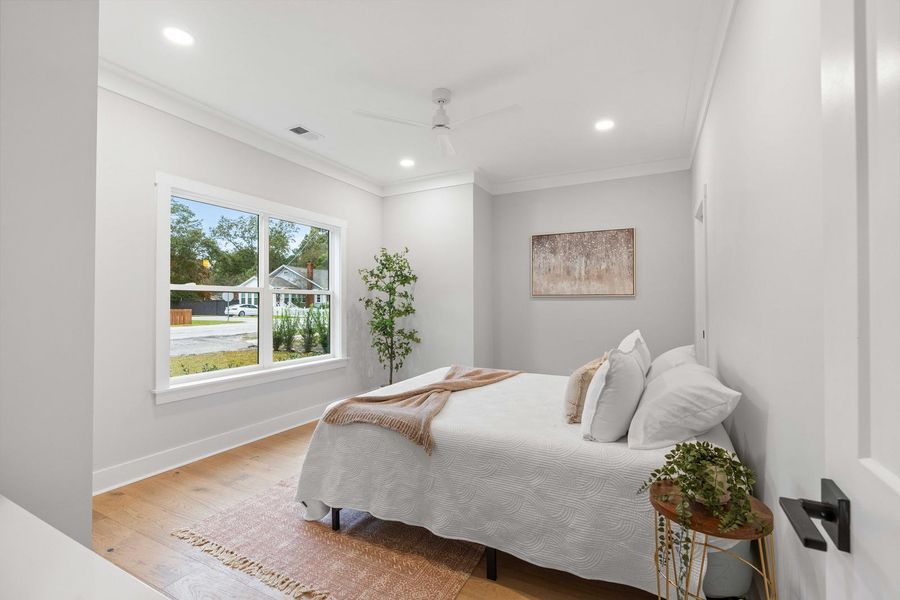 Furnished interior view inside a new home in , Charleston (Image 6).