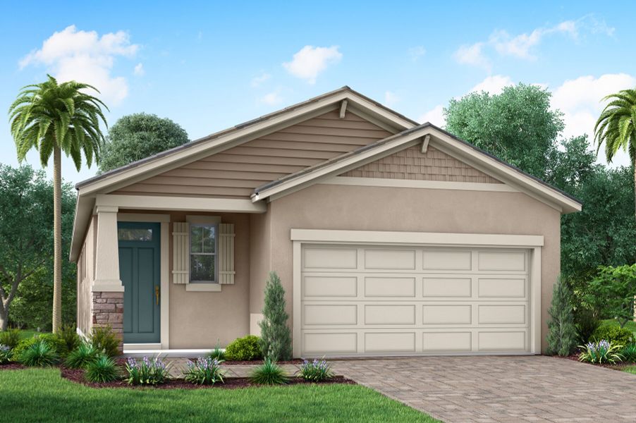 Representative exterior photo of a completed home built from the Passage by Mattamy Homes in Wellen Park, Venice, FL (Image 11). Representative exterior photo of a completed home built from the Passage by Mattamy Homes in Wellen Park, Venice, FL (Image 11).