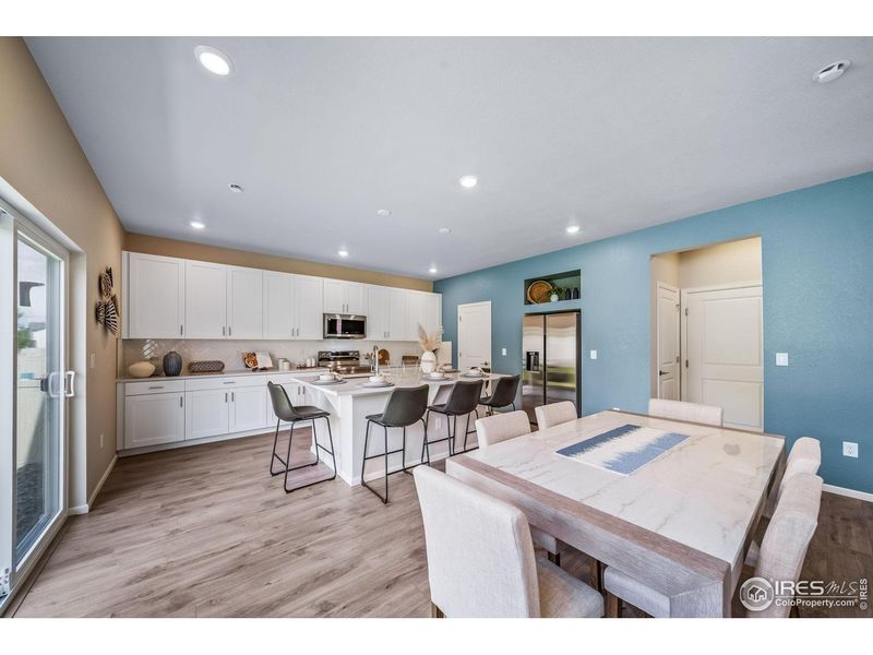 Furnished interior view inside a new home in , Johnstown (Image 25).