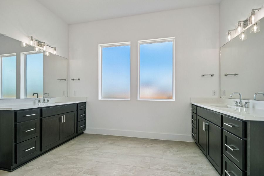 Furnished interior view inside a new home in Freedom at Anthem, Kyle (Image 7).