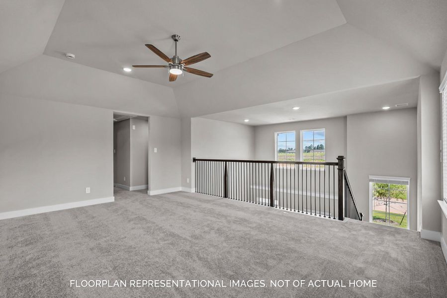 Spacious, unfurnished interior of a new home in Lone Star Landing, Montgomery (Image 10). Spacious, unfurnished interior of a new home in Lone Star Landing, Montgomery (Image 10).