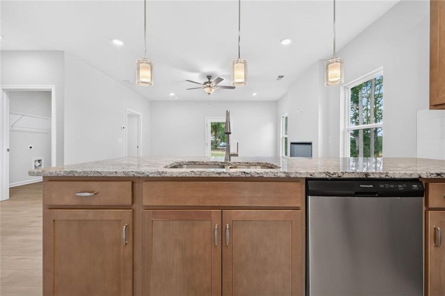 Furnished interior view inside a new home in Glen at Cave Springs, Douglasville (Image 4).
