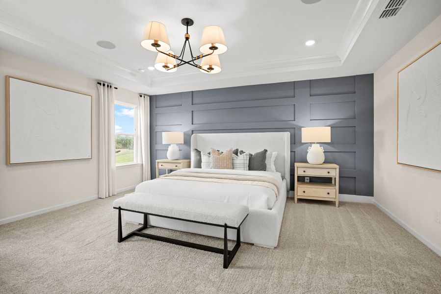 Representative furnished interior of a home built from the Marshall by Pulte Homes in The Retreat at Carolina Ridge, Harrisburg (Image 10). Representative furnished interior of a home built from the Marshall by Pulte Homes in The Retreat at Carolina Ridge, Harrisburg (Image 10).