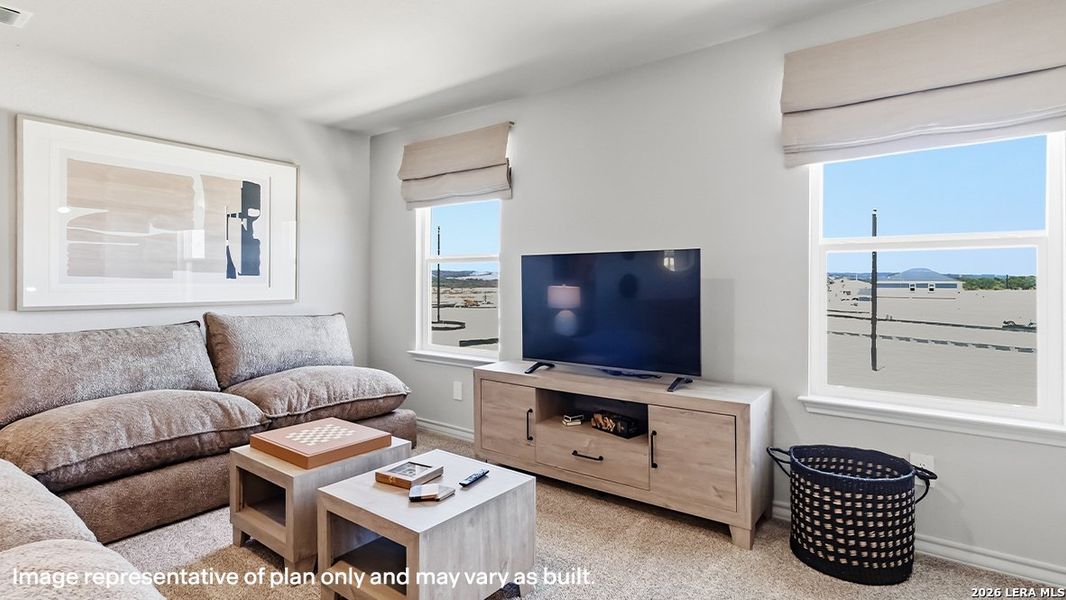 Furnished interior view inside a new home in , Mico (Image 6).