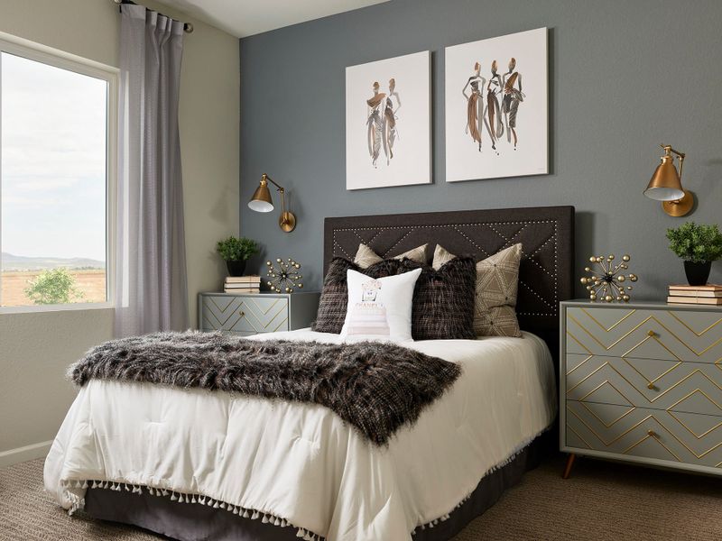 Representative furnished interior of a home built from the D by Tri Pointe Homes in Westside Crossing, Berthoud (Image 11).