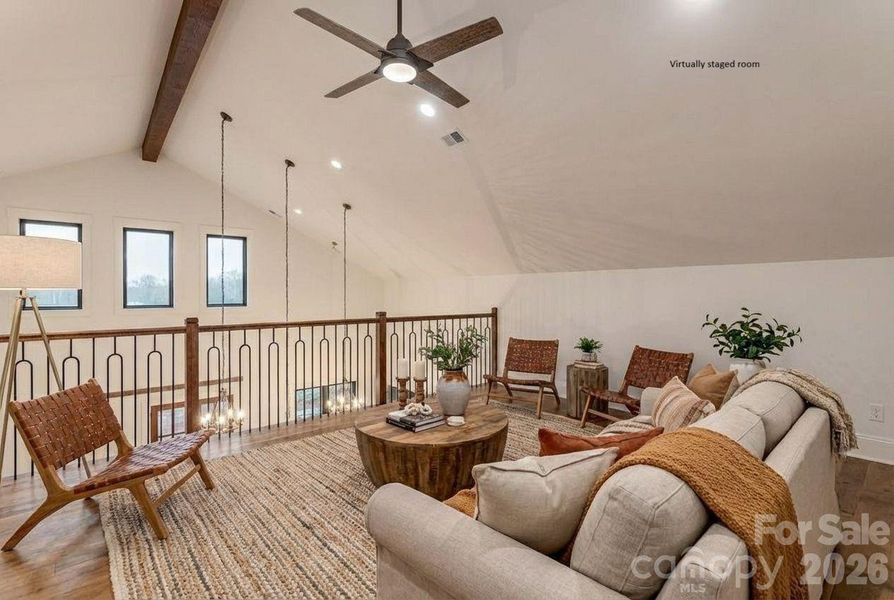 Furnished interior view inside a new home in , Cleveland (Image 16).