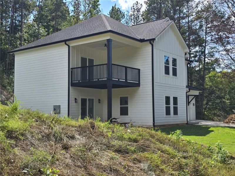 Exterior details and patio area of a home in , Covington (Image 7).
