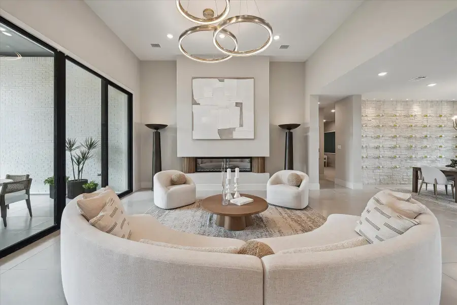 Furnished interior view inside a new home in ARTAVIA®, Conroe (Image 18).