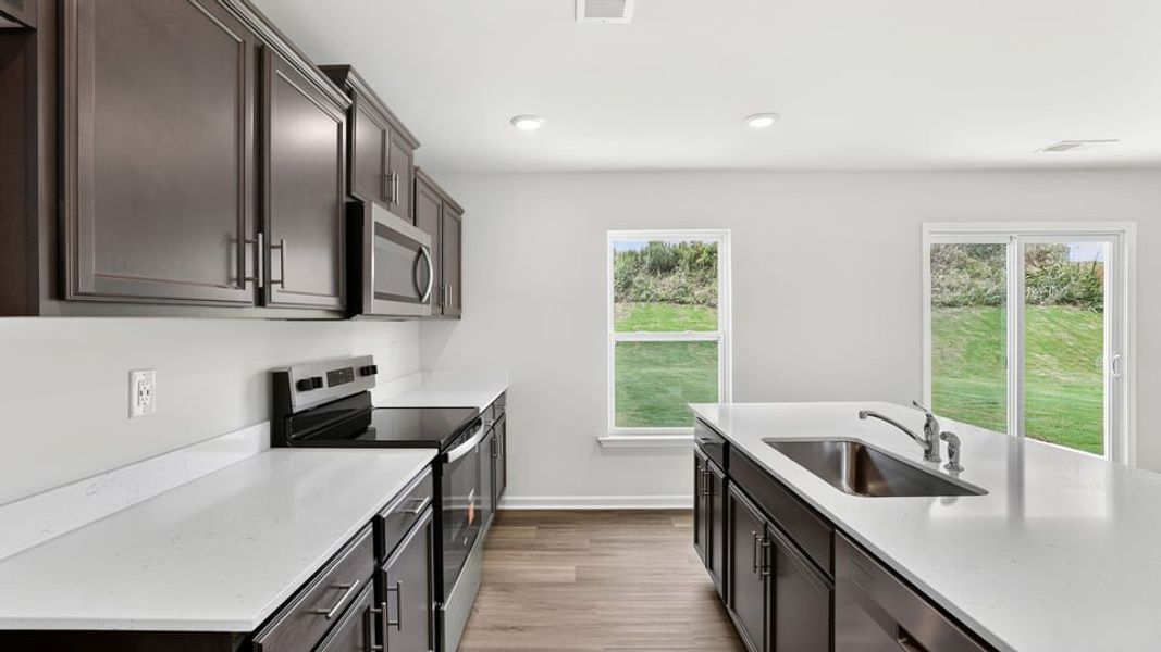 Furnished interior view inside a new home in Treemont Commons, Wellford (Image 10).