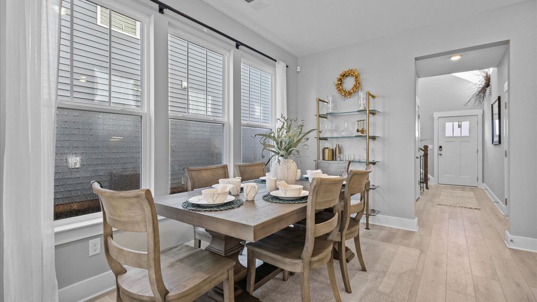 Furnished interior view inside a new home in Harrier Point, Woodruff (Image 5).