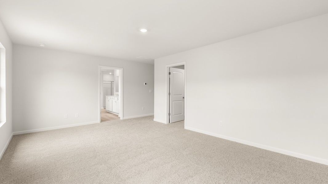 Representative unfurnished interior of a home built from the Galen by D.R. Horton in Hamptons at Riverwood South, Dallas (Image 23). Representative unfurnished interior of a home built from the Galen by D.R. Horton in Hamptons at Riverwood South, Dallas (Image 23).