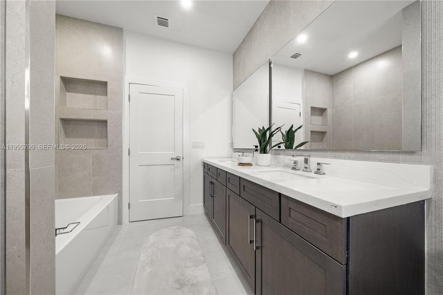 Furnished interior view inside a new home in , West Park (Image 6).